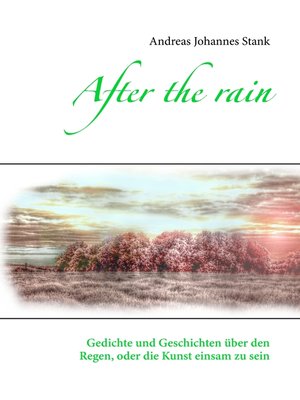 cover image of After the rain